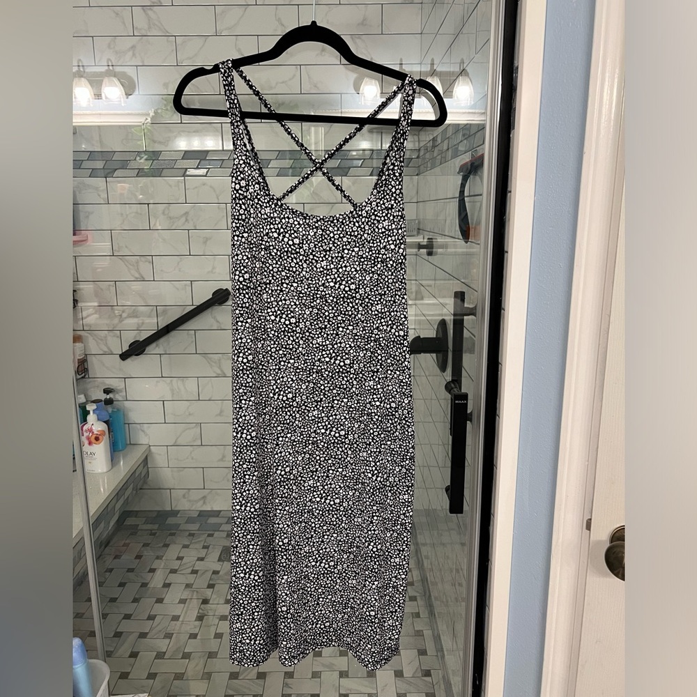 Michael Kors dress size Xlg black and white